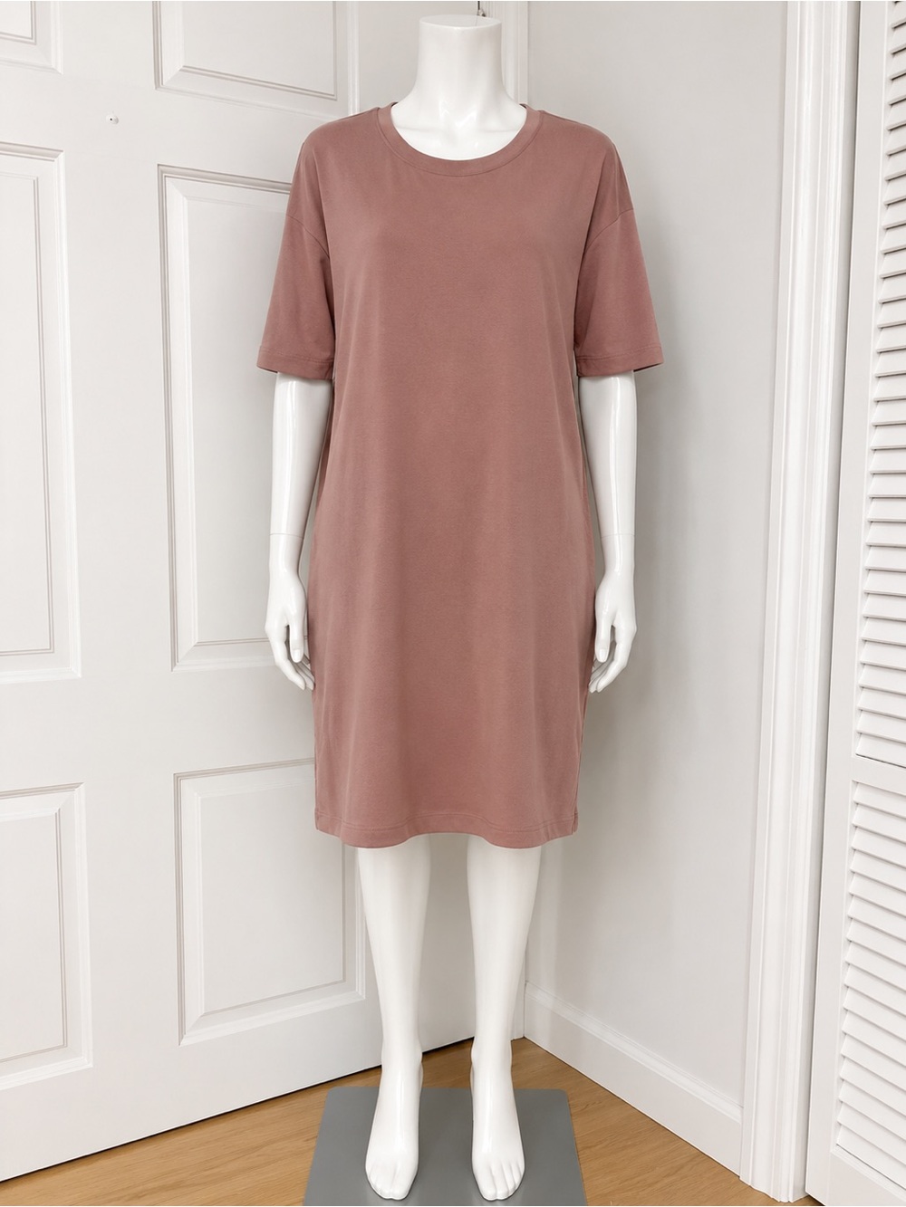Maeve Rosewood Tee Midi Dress